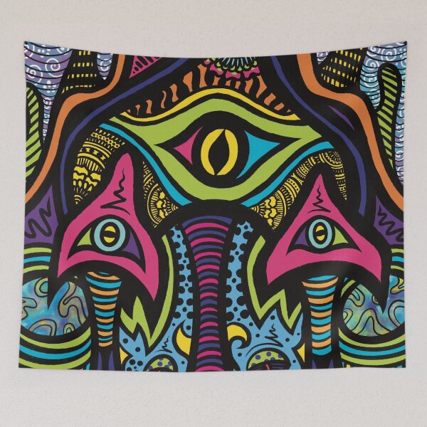 Item preview, Mushroom Henna designed and sold by Prachi Patel.