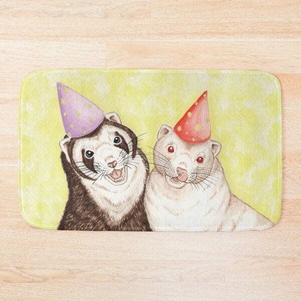 Item preview, Celebrate with Ferrets designed and sold by WolfySilver.