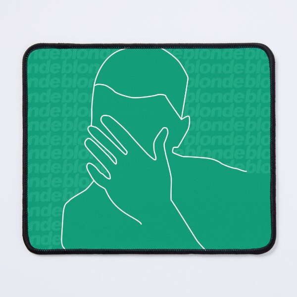 Item preview, blonde / frank ocean line art sea green and white designed and sold by LLCRG.