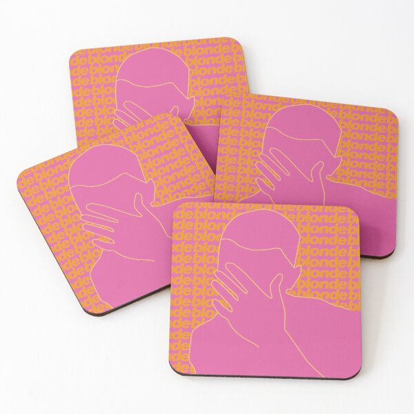 Item preview, blonde / frank ocean line art hot pink and orange designed and sold by LLCRG.
