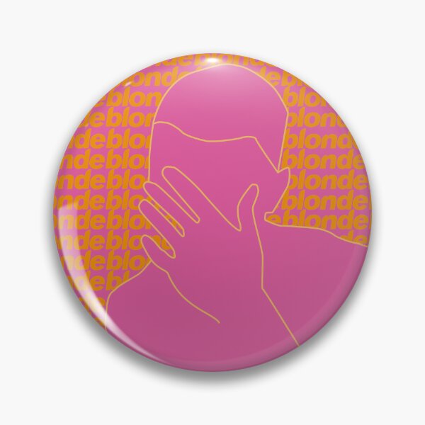Item preview, blonde / frank ocean line art hot pink and orange designed and sold by LLCRG.