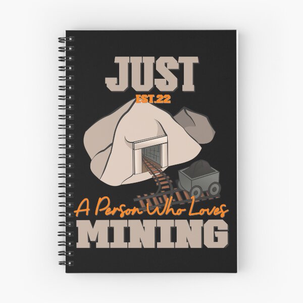 Item preview, JUST A PERSON WHO LOVES MINING designed and sold by GAADesignz.