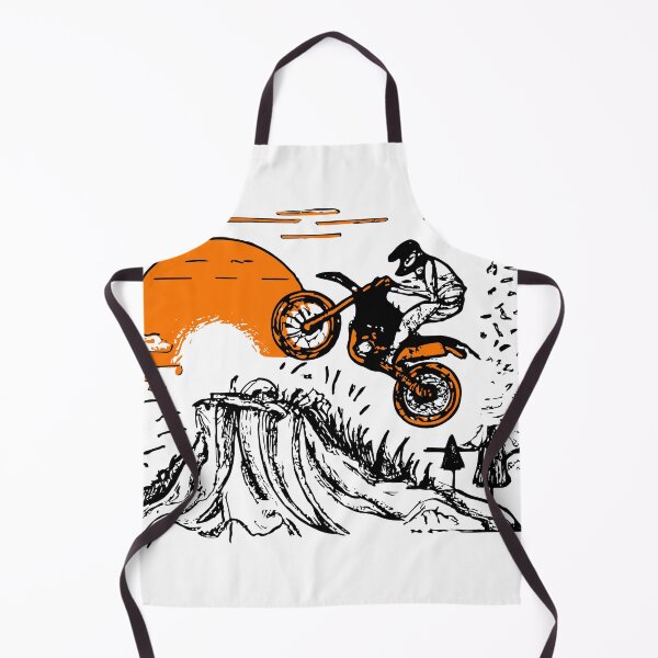 Item preview, Motorcycle climbing a rock at sunset designed and sold by GiakaiArt.
