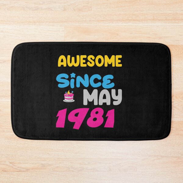 Item preview, Awesome since may 1981/Date of Birth/Gift/ Fantastic designed and sold by YoussefProMax.