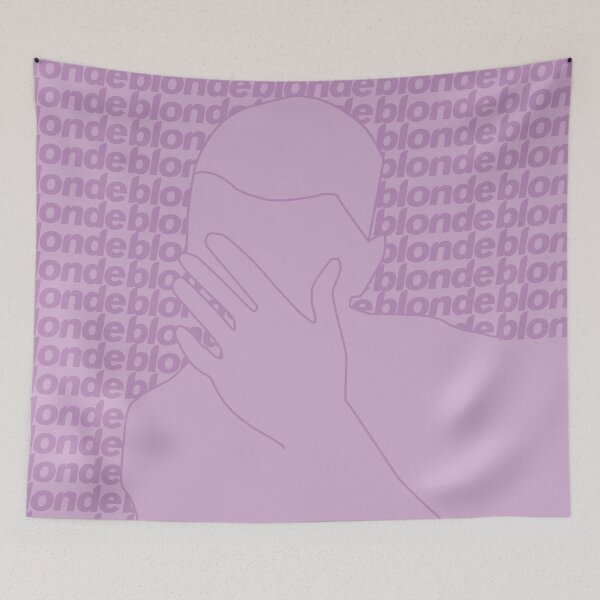 Item preview, blonde / frank ocean line art purple designed and sold by LLCRG.