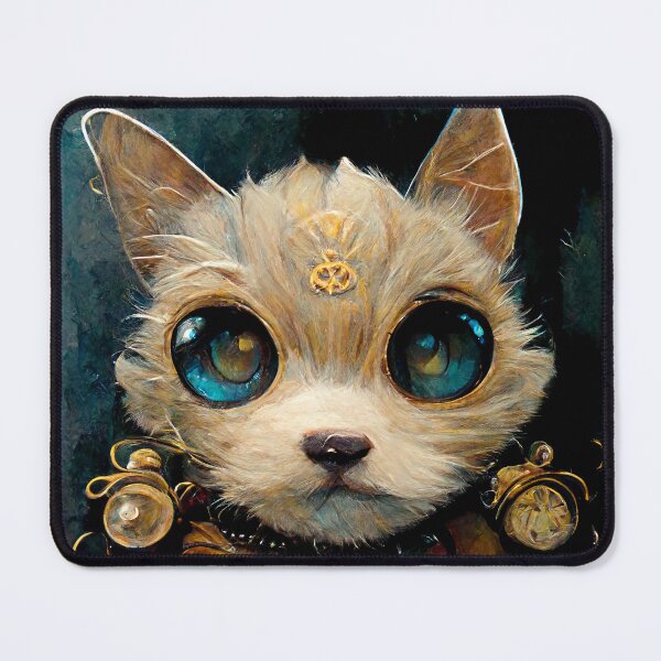 Item preview, Steampunk Orange Cat With Goggles designed and sold by SteampunkJuni.
