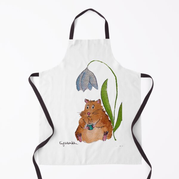 Item preview, Hamster having a cup of tea designed and sold by SheLetters.