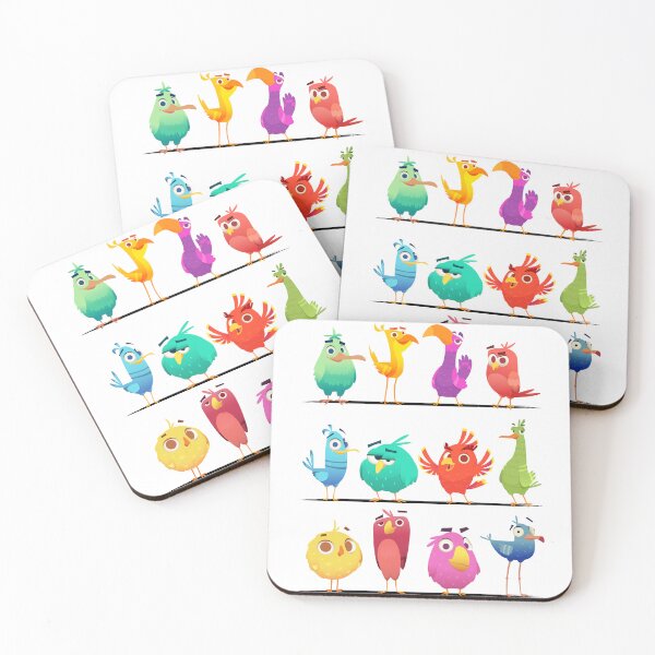 Item preview, Cute Cartoon Birds designed and sold by CreativeMagi.