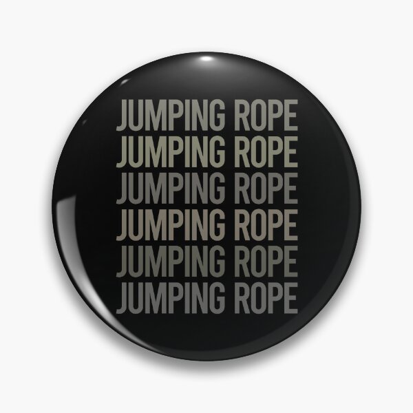 Item preview, Gray Text Art Jumping Rope Jump Skipping Rope designed and sold by TarynBrown3126.