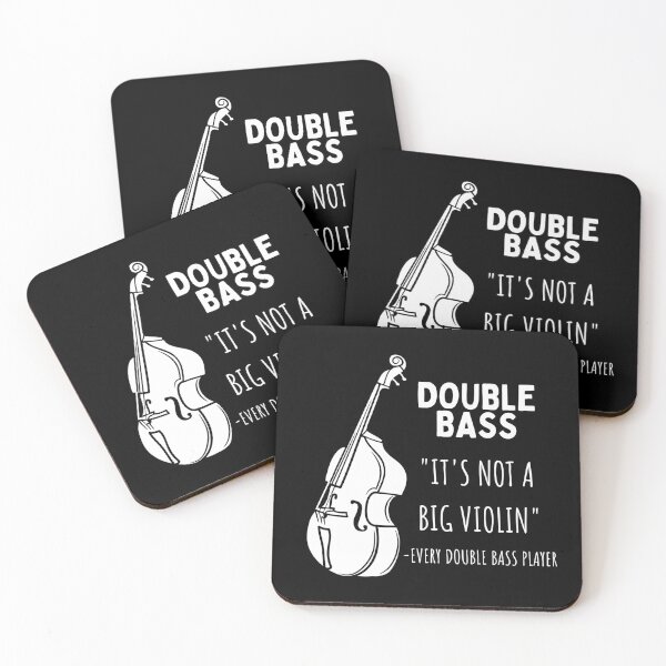 Item preview, Double Bass It's Not A Big Violin For Double Bass Player And Classical Musician As A Double Bass designed and sold by Funwithmusic.