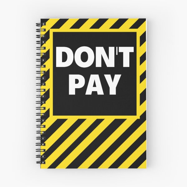 Item preview, Don't Pay UK 1st October 2022  designed and sold by TheDerwentPress.