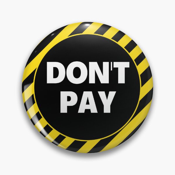 Item preview, Don't Pay UK 1st October 2022  designed and sold by TheDerwentPress.