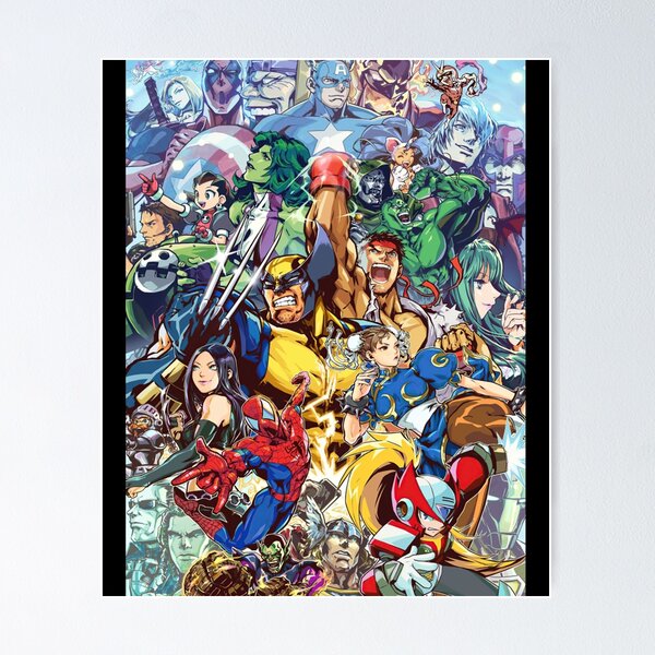 Marvel Vs Capcom Posters for Sale | Redbubble