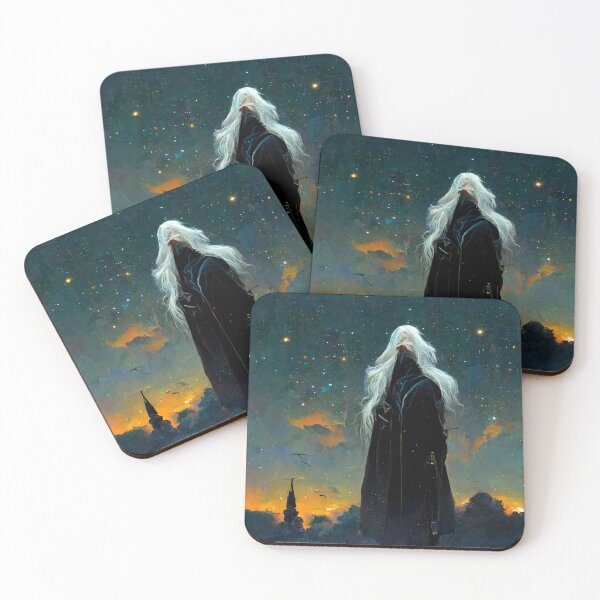Item preview, Silver Haired High Elf- best selling  designed and sold by Aditya Bhole.