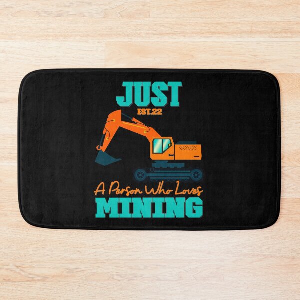 Item preview, JUST A PERSON WHO LOVES MINING designed and sold by GAADesignz.