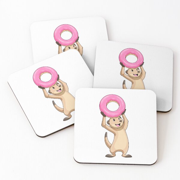 Item preview, Meerkat with Donut designed and sold by Snabdesign84.