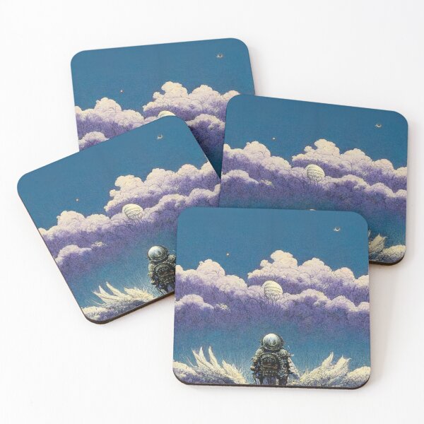 Item preview, Cloud Gazing Astronaut - best selling  designed and sold by Aditya Bhole.