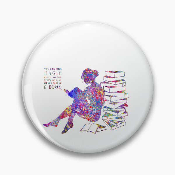 Item preview, Reader girl designed and sold by Rosaliartbook.