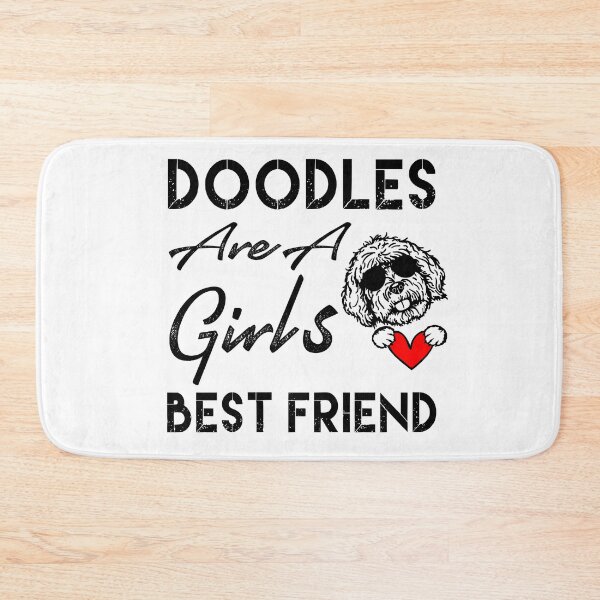 Item preview, doodles are a girl's best friend designed and sold by Zakaria-4.
