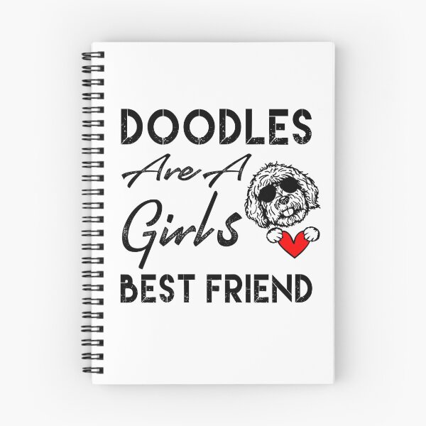 Item preview, doodles are a girl's best friend designed and sold by Zakaria-4.