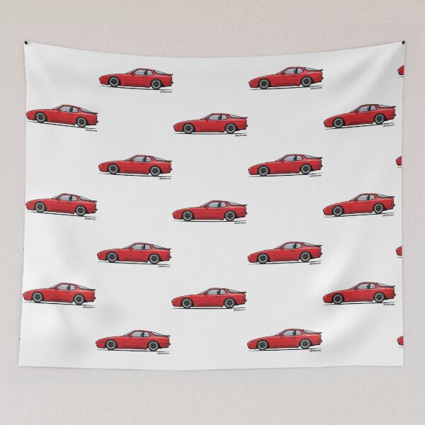 Item preview, India Red 1986 P 944 951 Turbo (US spec)   designed and sold by PitLaneArts.