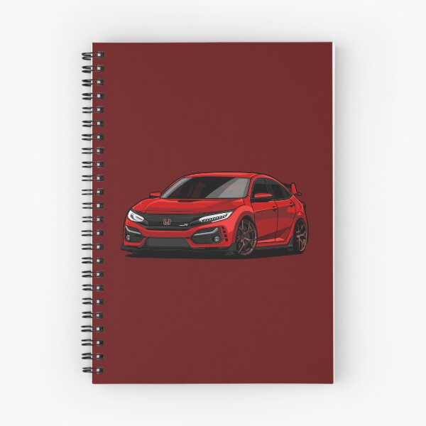 Item preview, Civic Type R FK8 Japan Racer Fire RED designed and sold by SketchNinja.