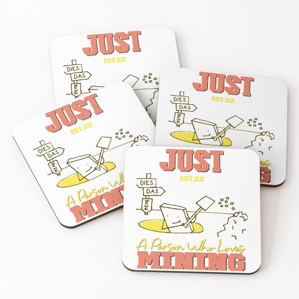 Item preview, Copy of JUST A PERSON WHO LOVES MINING designed and sold by GAADesignz.