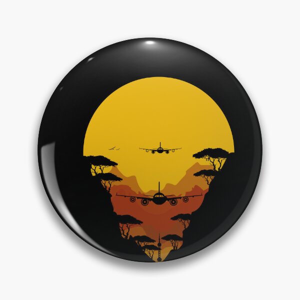 Item preview, JET YELLOW SUN - Sunset silhouette art designed and sold by dennaibz.