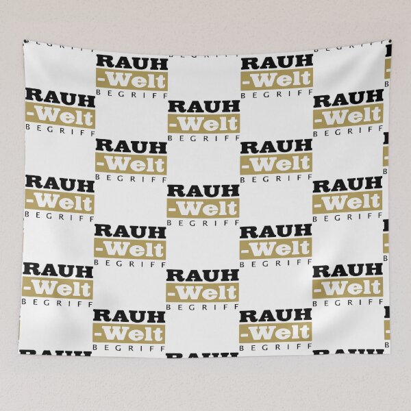 Item preview, RWB Rauh Welt Begriff Gold Logo   designed and sold by PitLaneArts.