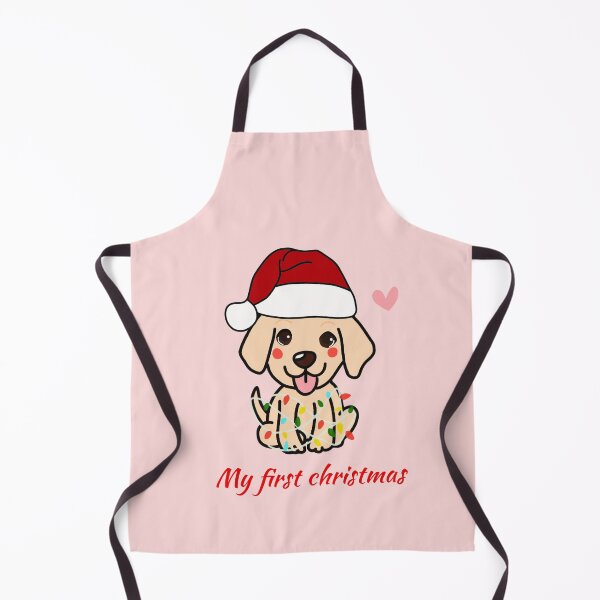 Item preview, Gold labrador pup-My first christmas  designed and sold by Mermaidssparkle.