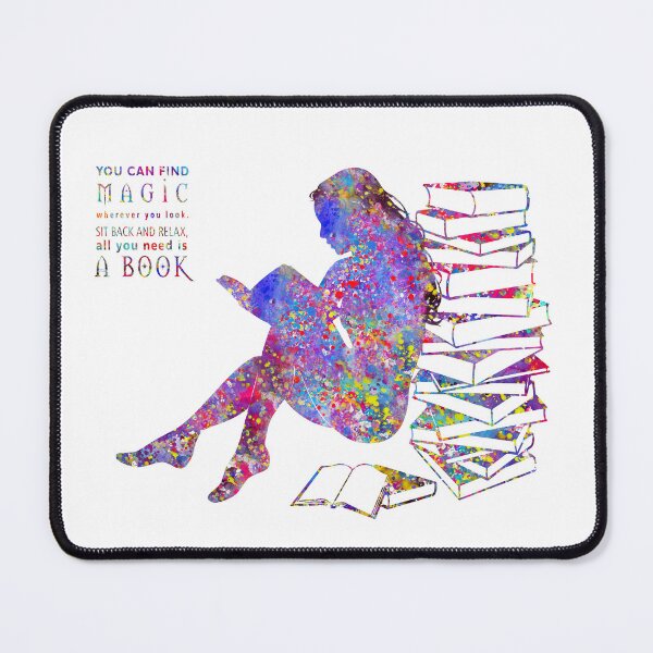 Item preview, Reader girl designed and sold by Rosaliartbook.