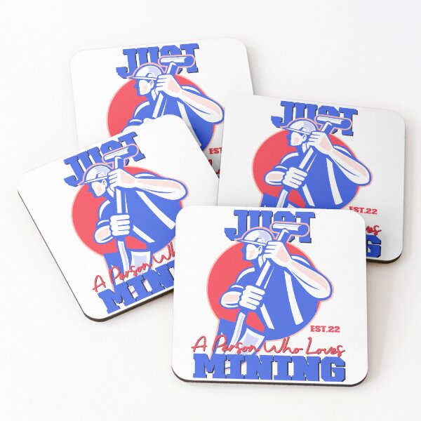 Item preview, Copy of Copy of JUST A PERSON WHO LOVES MINING designed and sold by GAADesignz.
