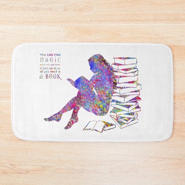 Item preview, Reader girl designed and sold by Rosaliartbook.