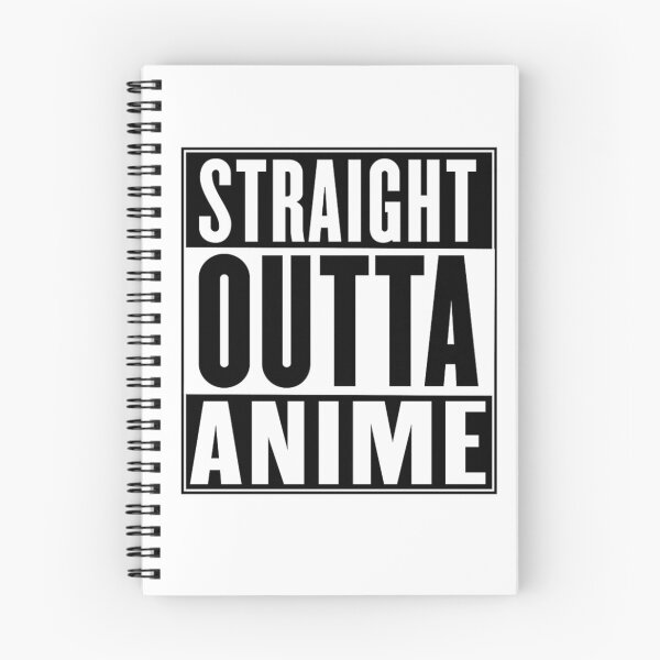 Item preview, straight outta anime  designed and sold by JustiesDesigns.