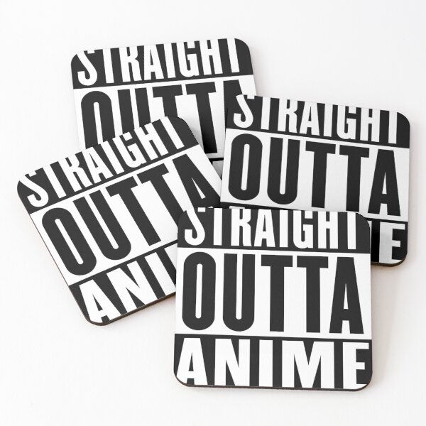 Item preview, straight outta anime  designed and sold by JustiesDesigns.