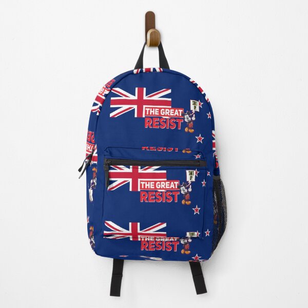 Item preview, THE GREAT RESIST NEW ZEALAND FLAG designed and sold by GraffitiBomberZ.