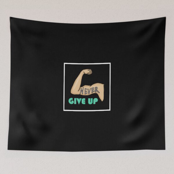 Item preview, Never Give Up designed and sold by MarioMall01.