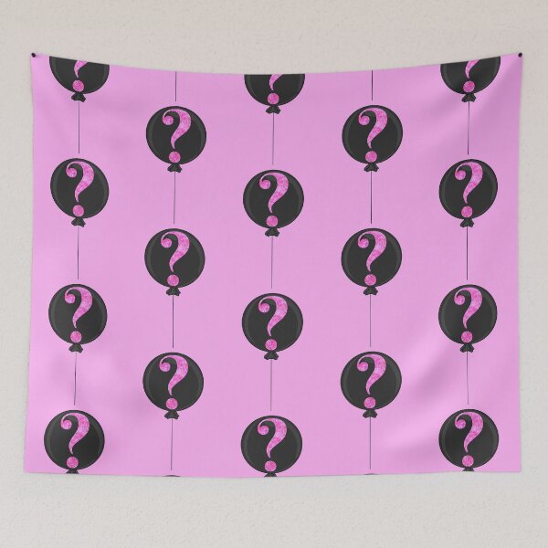 Item preview, Pink Confetti Gender Reveal Balloon With Pink Background  designed and sold by missmann.