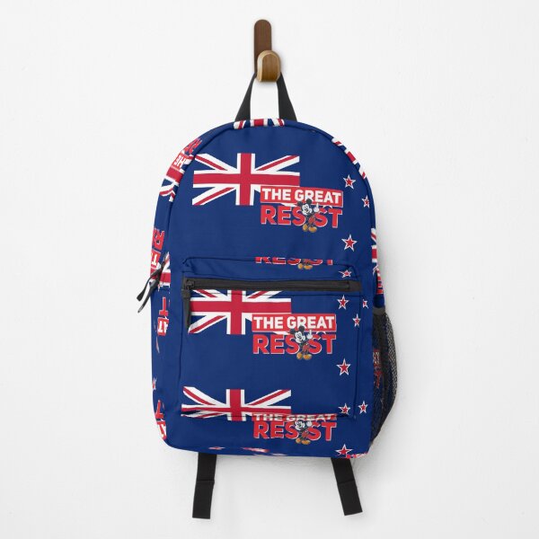 Item preview, THE GREAT RESIST NEW ZEALAND FLAG designed and sold by GraffitiBomberZ.