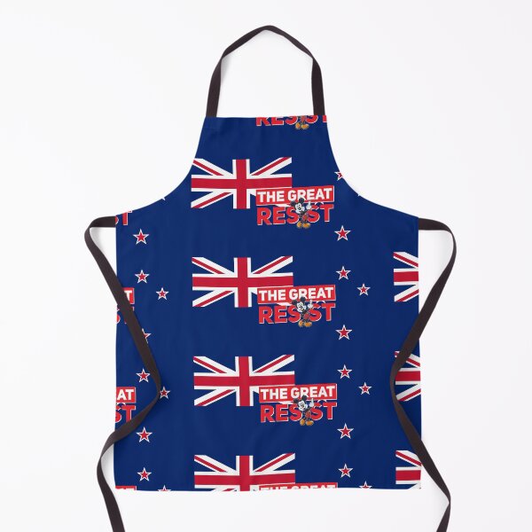 Item preview, THE GREAT RESIST NEW ZEALAND FLAG designed and sold by GraffitiBomberZ.