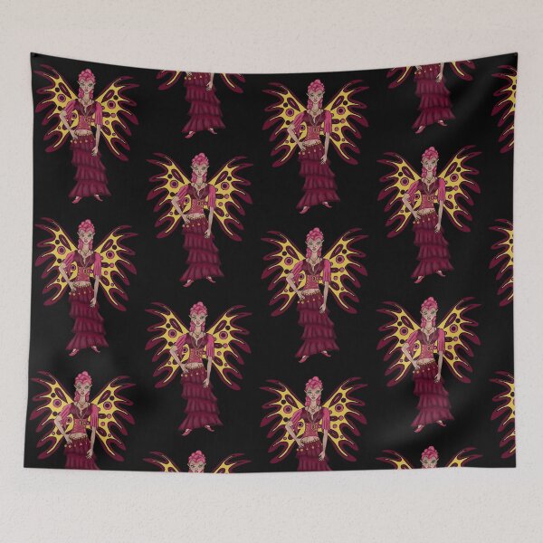 Item preview, Maroon dancing girl fairy  designed and sold by Jodi Mahaffey.