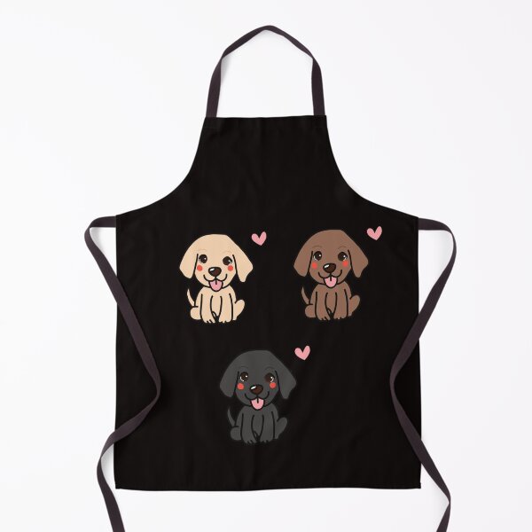 Item preview, Yellow,brown,black labrador retriver dog puppy pack designed and sold by Mermaidssparkle.
