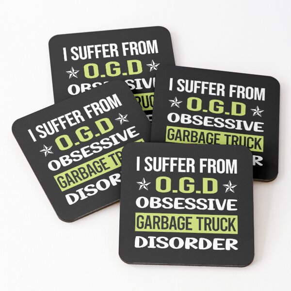 Item preview, Obsessive Love Garbage Truck Trucks designed and sold by DrearyStore60.