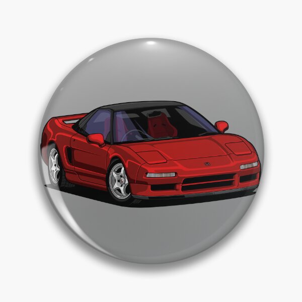 Item preview, NSX Fire RED 1990 (Original) Japan racing car - classic -  designed and sold by SketchNinja.