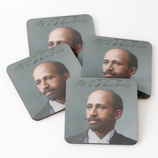 Item preview, W.E.B Du Bois, co-founder of NAACP, in 1907 with signature designed and sold by Sanna Dullaway.