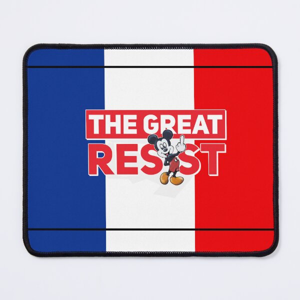 Item preview, THE GREAT RESIST FRENCH FLAG designed and sold by GraffitiBomberZ.