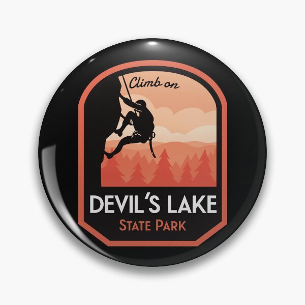 Item preview, Devils Lake State Park Rock Climbing designed and sold by StateParkLove.