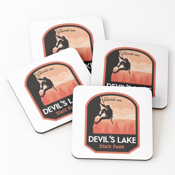 Item preview, Devils Lake State Park Rock Climbing designed and sold by StateParkLove.