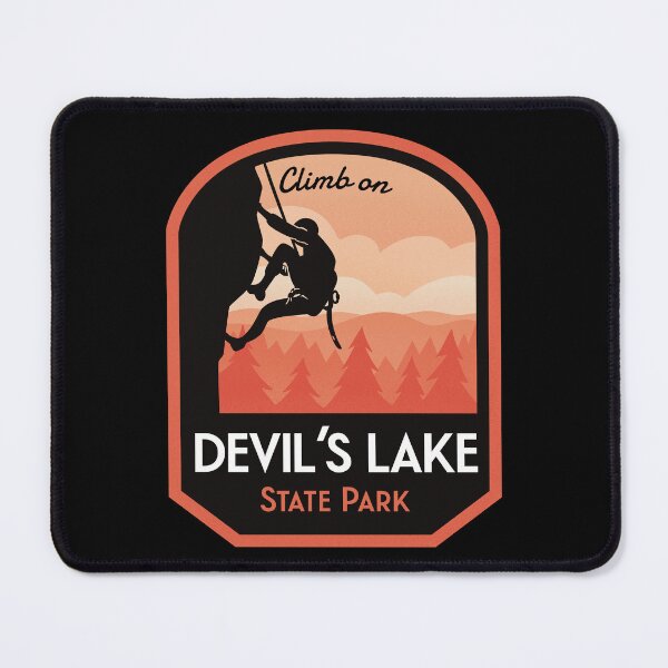 Item preview, Devils Lake State Park Rock Climbing designed and sold by StateParkLove.
