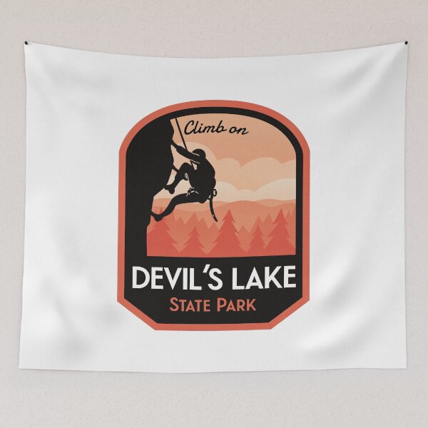 Item preview, Devils Lake State Park Rock Climbing designed and sold by StateParkLove.